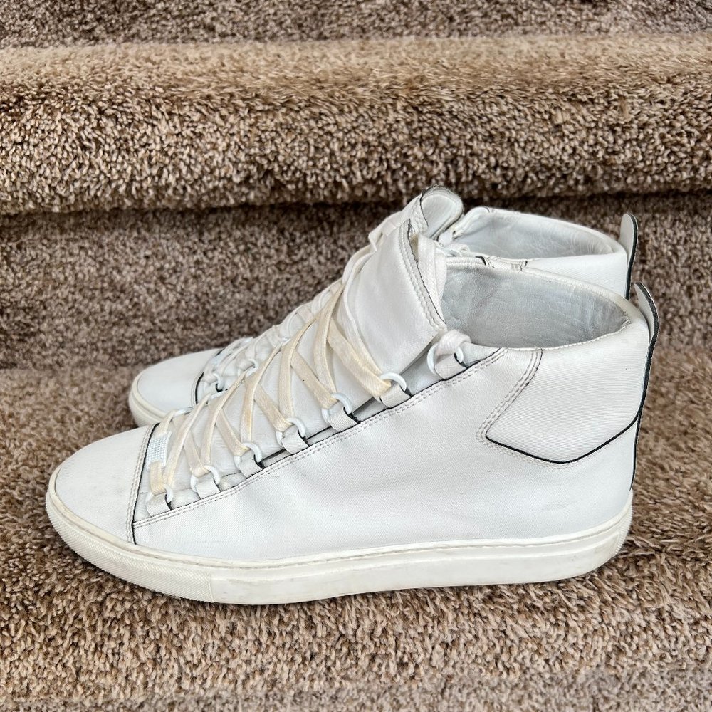 balenciaga arena mens white